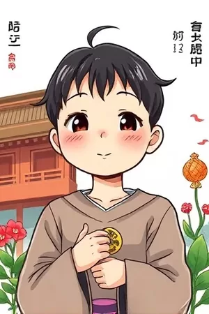 欲漫涩首屏主推作品《归墟图书馆》竖版封面，画面为书架与灯影交错的静夜场景